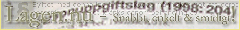 Lagen.nu - Snabbt, enkelt och smidigt!